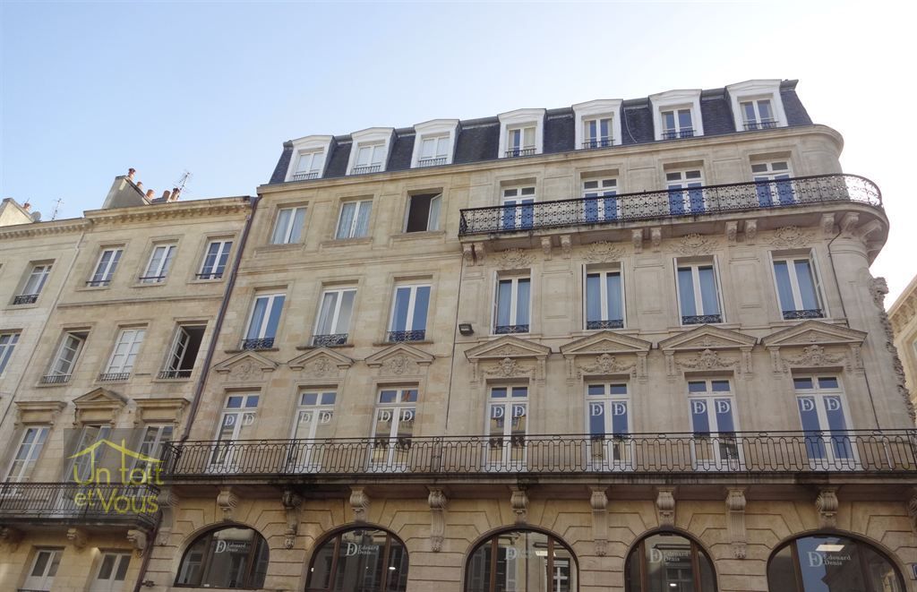 appartement 3 pièces en vente sur BORDEAUX (33000)