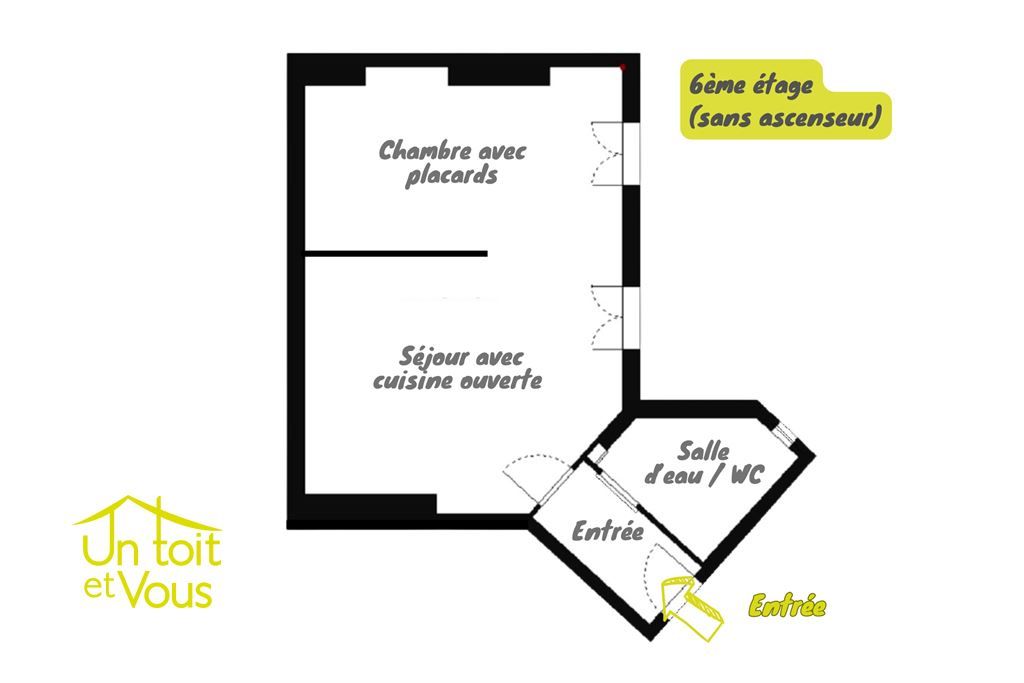 appartement 2 pièces en vente sur PARIS (75018)