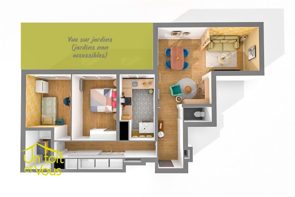 appartement 3 pièces en vente sur PARIS (75018)