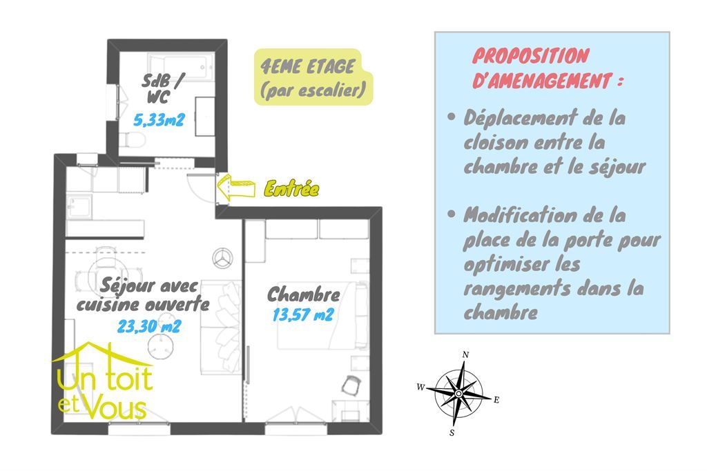 appartement 2 pièces en vente sur PARIS (75018)