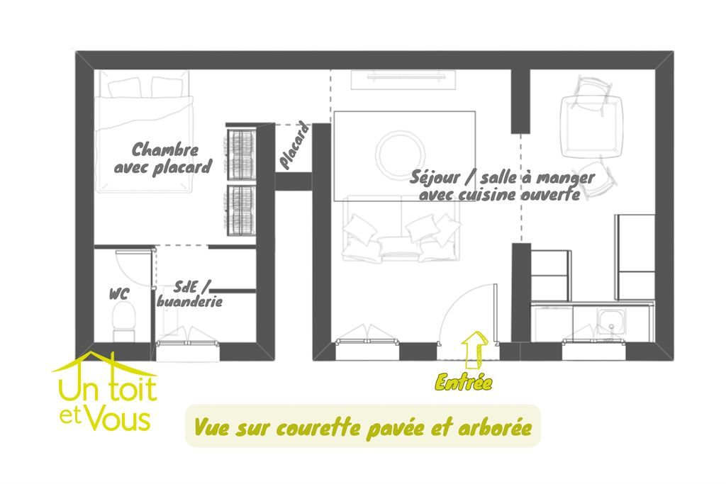 appartement 2 pièces en vente sur PARIS (75018)