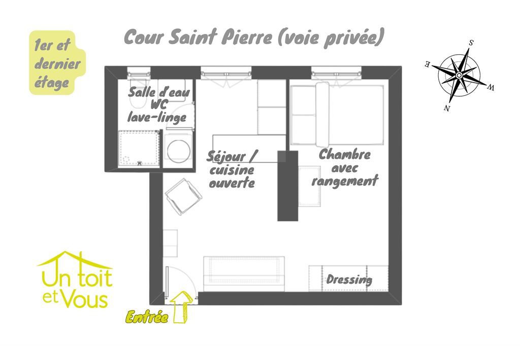 appartement 2 pièces en vente sur PARIS (75017)