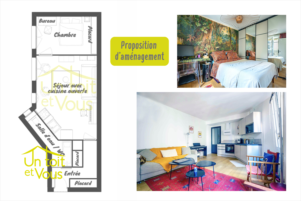 appartement 2 pièces en vente sur PARIS (75018)