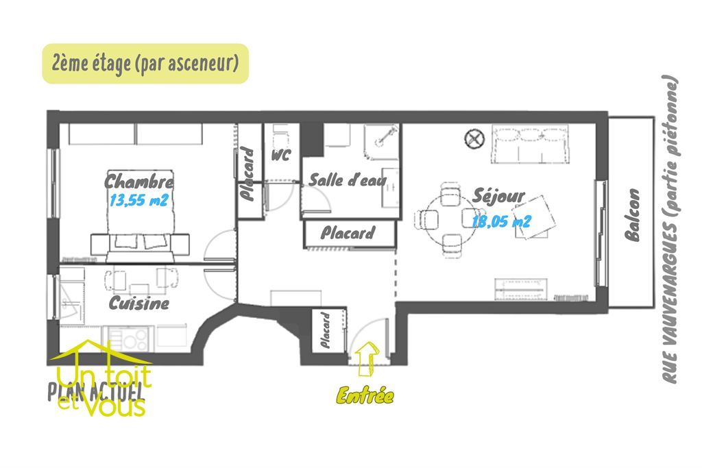 appartement 2 pièces en vente sur PARIS (75018)