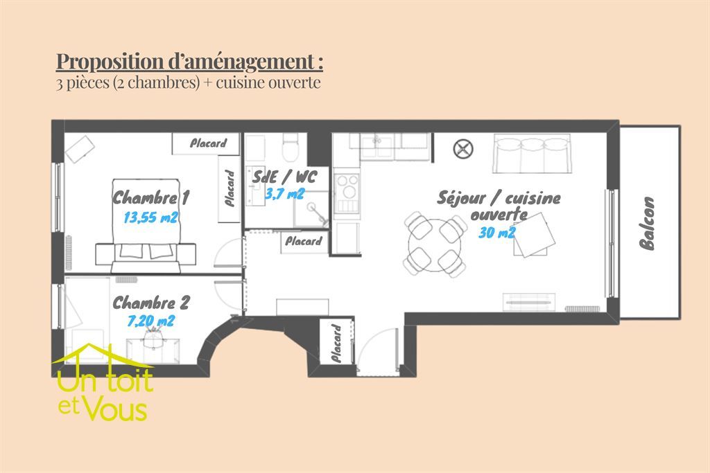 appartement 2 pièces en vente sur PARIS (75018)