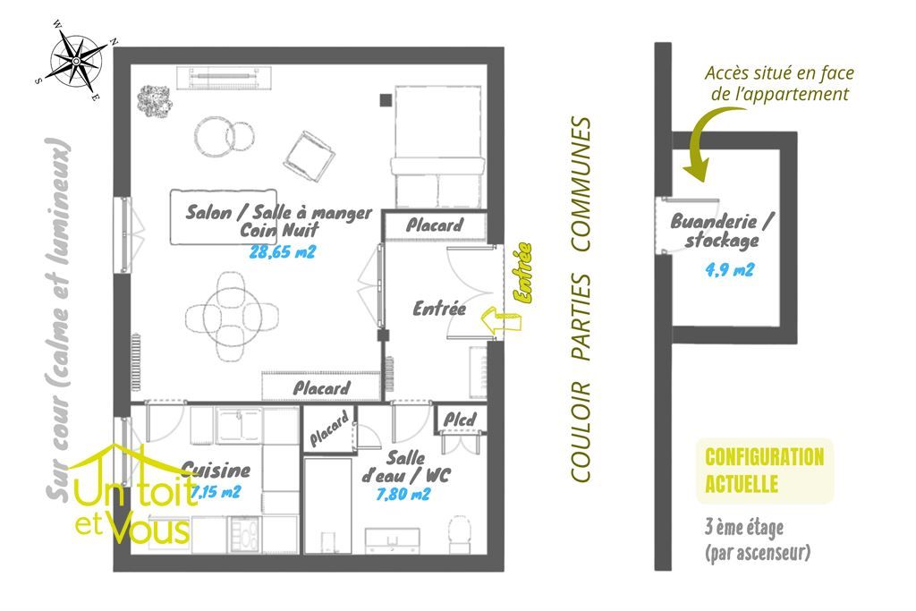 appartement 2 pièces en vente sur PARIS (75010)