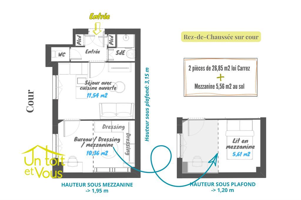 appartement 2 pièces en vente sur PARIS (75018)